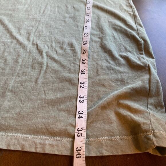 Nanavatee Green Sleeveless Lightweight Tank Dress Size Large Casual Summer Style - Picture 7 of 12